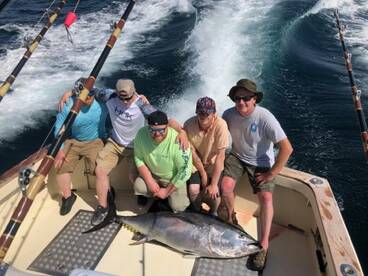 Gloucester Giant Bluefin tuna with the m