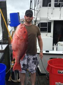 Fishing in the rain! 