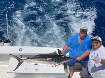 2 Striped Marlin fishing on the Macarela