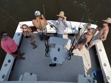 Mama plus kids plus tower equals fun