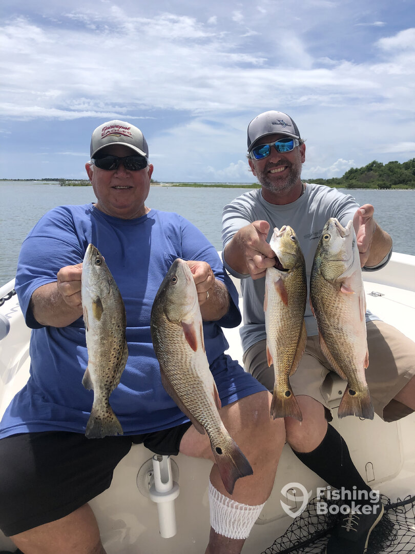 redfish and trout