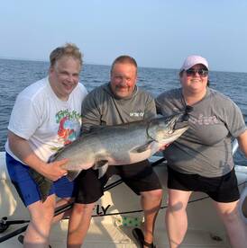 Some Monster Kings coming in Grand Haven