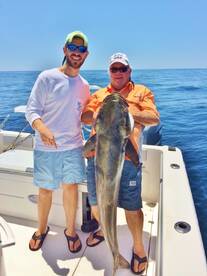 Big Cobia on Reel Kill Charters