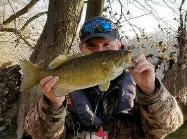 Catch your trophy smallmouth this winter