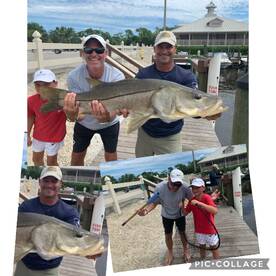 Monster SNOOK - broke the net!