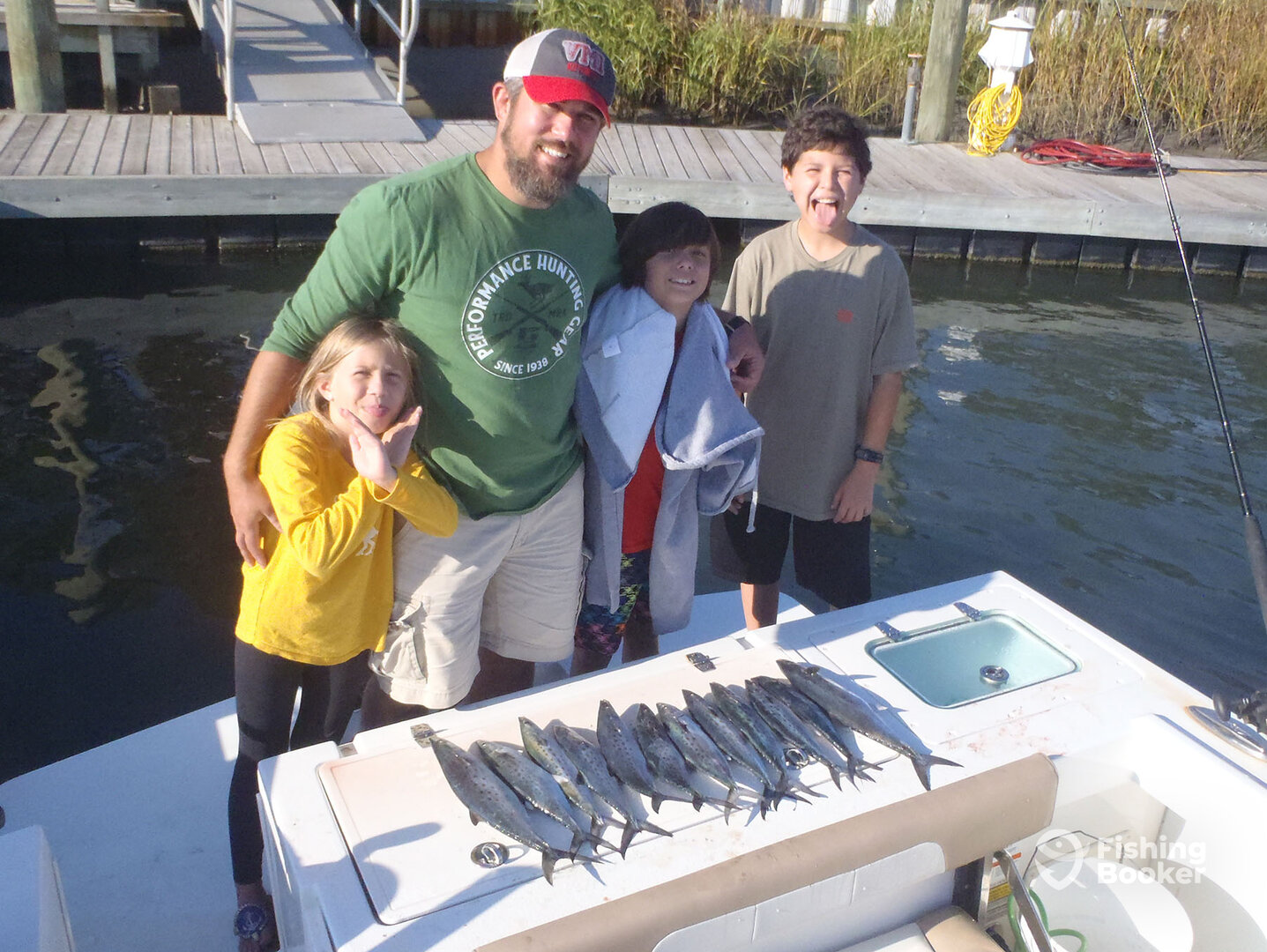 Happy (and tired) anglers!
