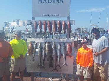 Gulf Fishing On Fire!