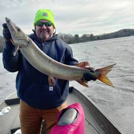 Boulder Junction Late fall Mukskie!