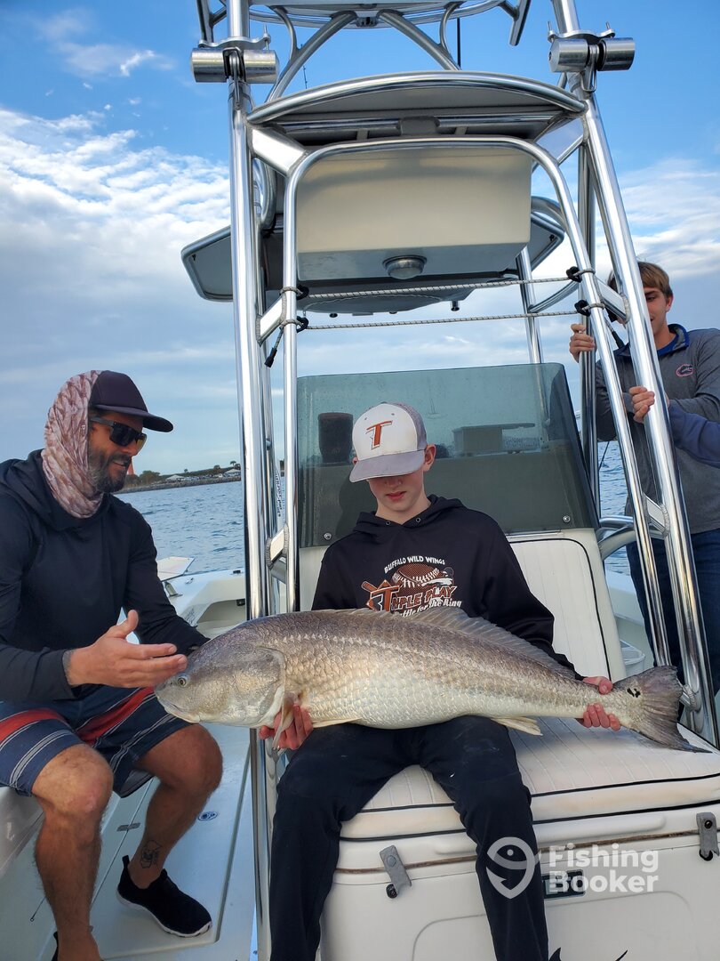 client with redfish caught 11/27/2021