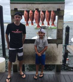 The bite in the gulf has been great this