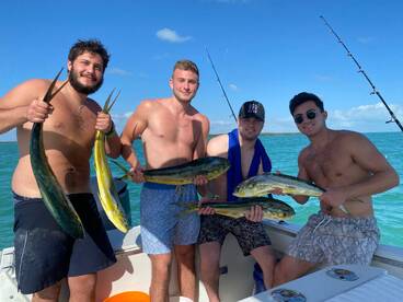 Successful day fishing the wrecks