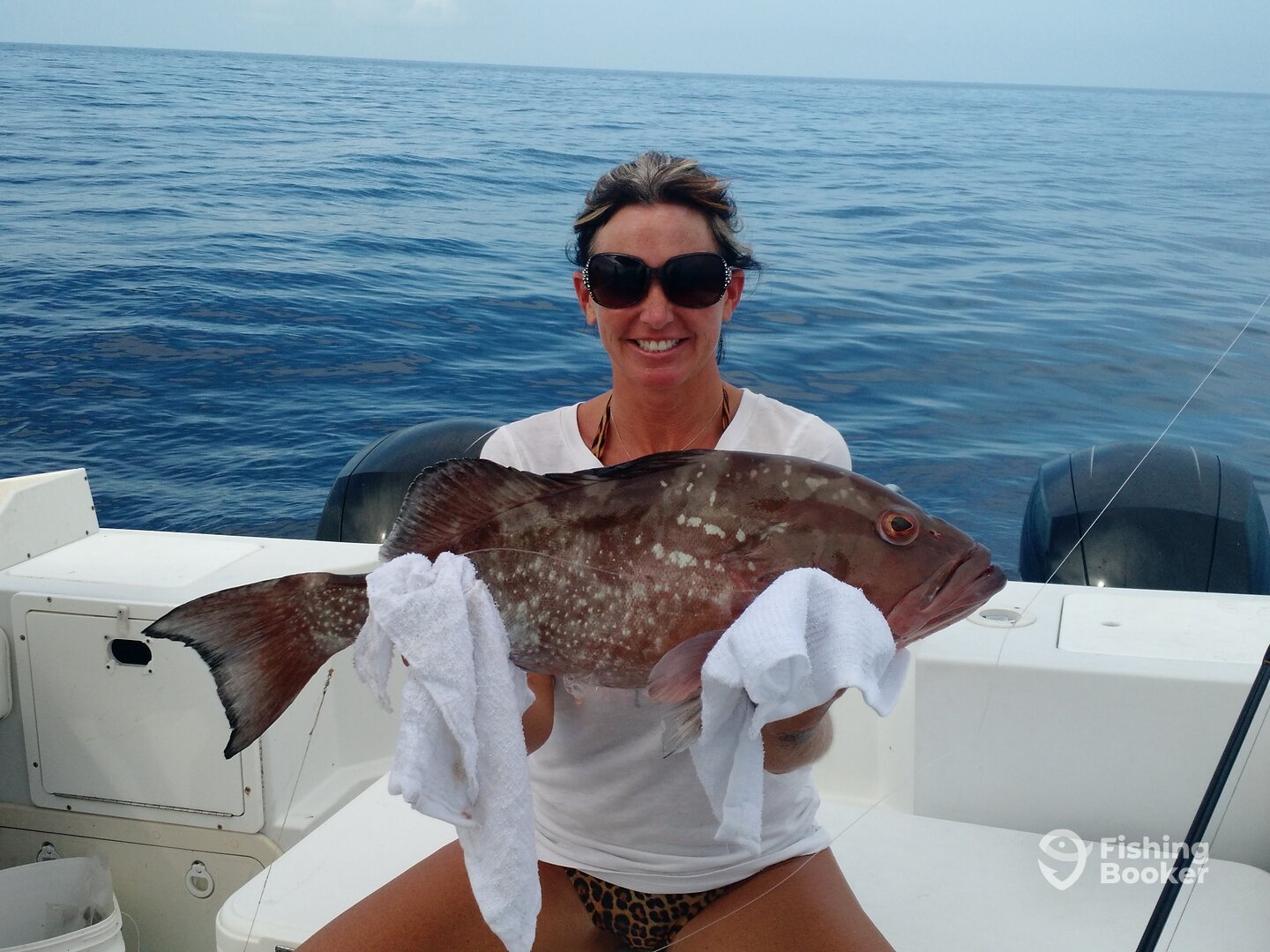 nice red grouper!