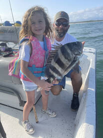 The Sheepshead bite has been awesome thi