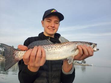 March 22, 2022 catching trout