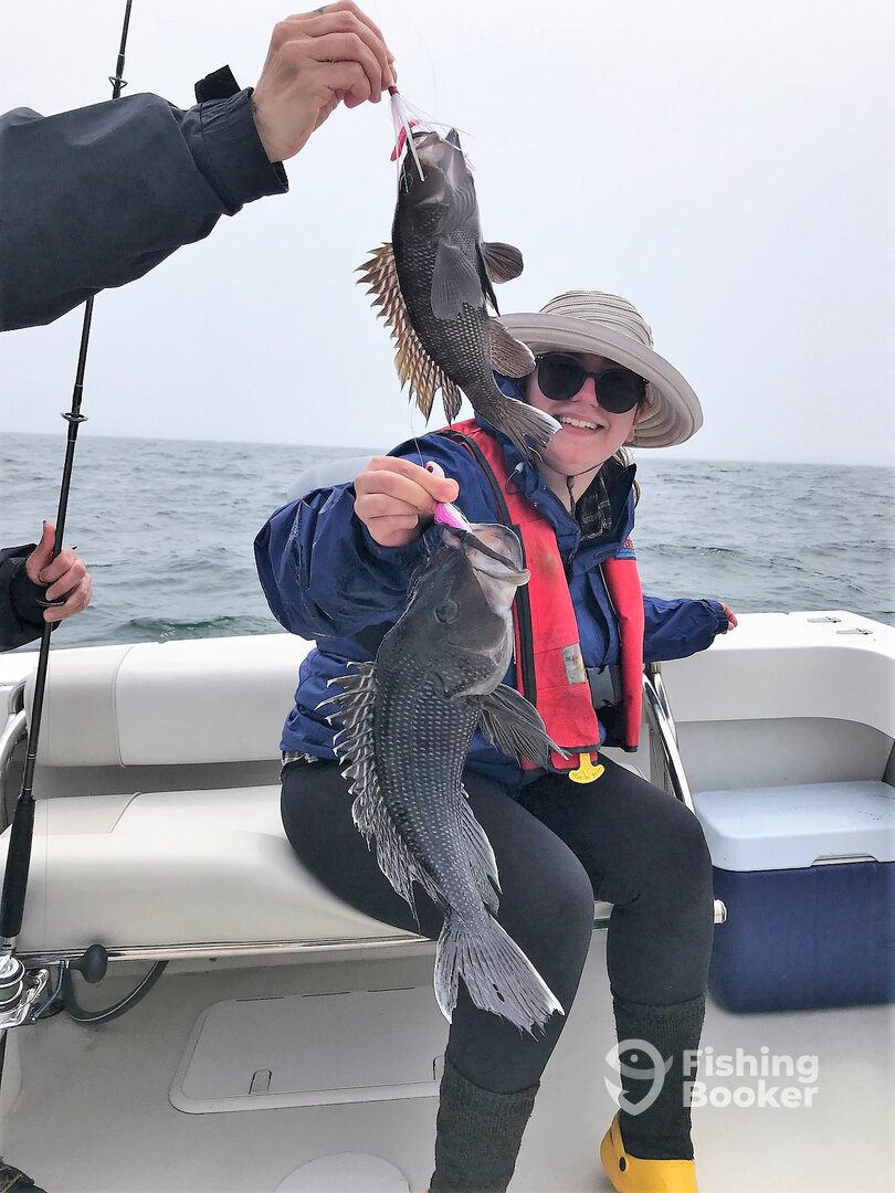 1st time out, doubles up on her 1st Catch