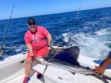 Sailfish time in Nuevo Vallarta 