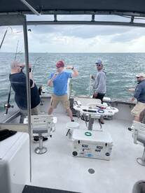 These are some BIG Spanish Mackerel!