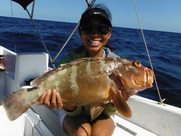 Fishing with the lovely couple!