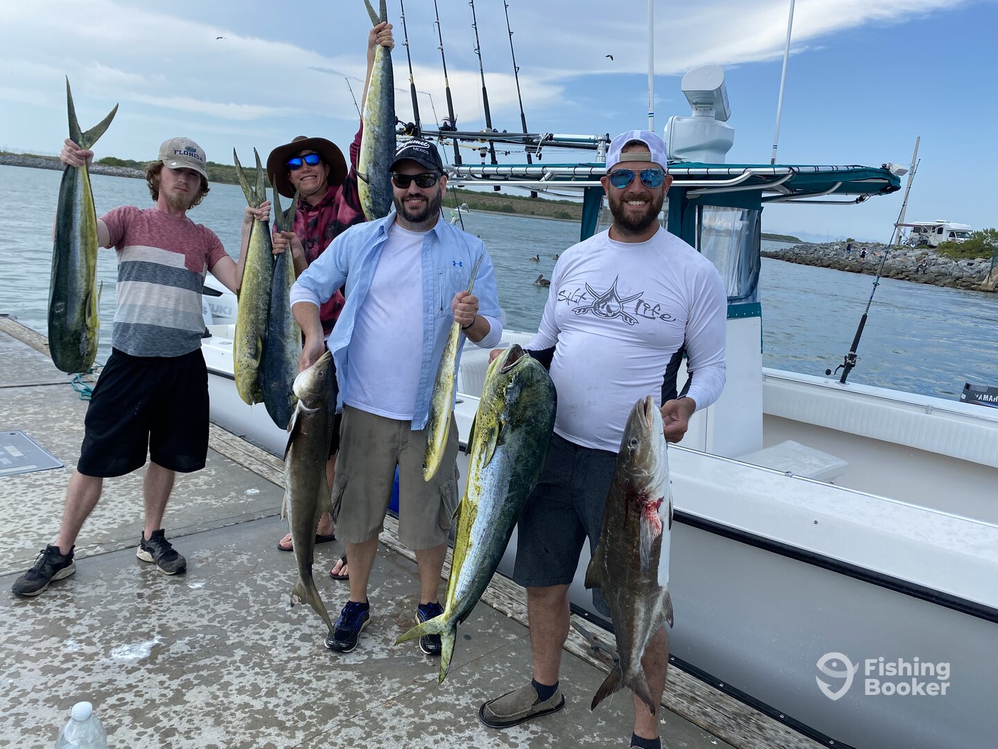 Days catch:  6 nice Mahi and 2 nice cobia!!