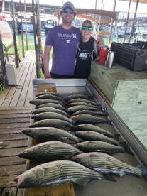 Striper fishing on Monday 