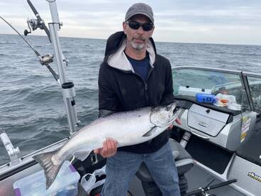 Amazing salmon fishing in May!