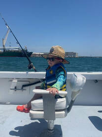 Somebody caught their first fish today