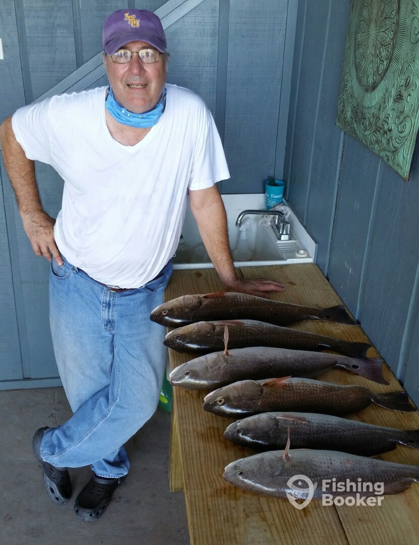 Jeffs first time sight casting redfish. 
