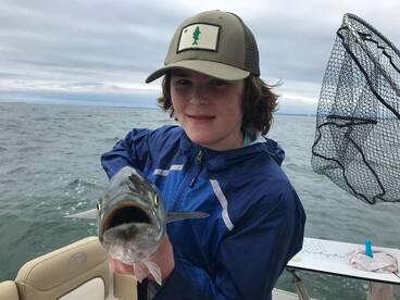 Gator Blues and slot size striper action