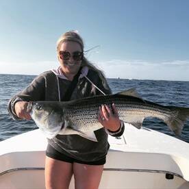 Amazing surface striper action.