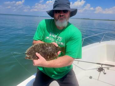 Summer Flounder Chewing