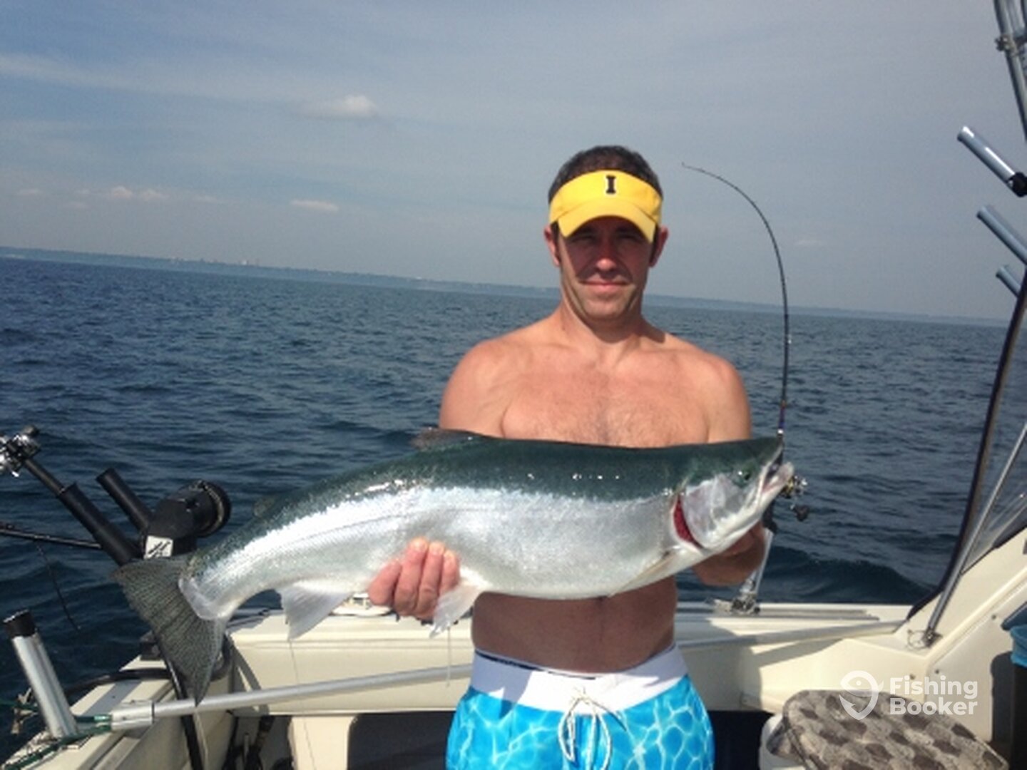 Biggest Rainbow of the season caught by Brad LeClere