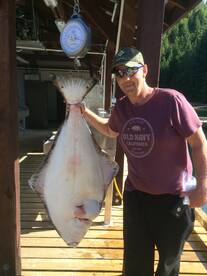 76lb halibut
