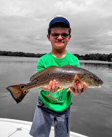 Redfish bite.... is on fire !