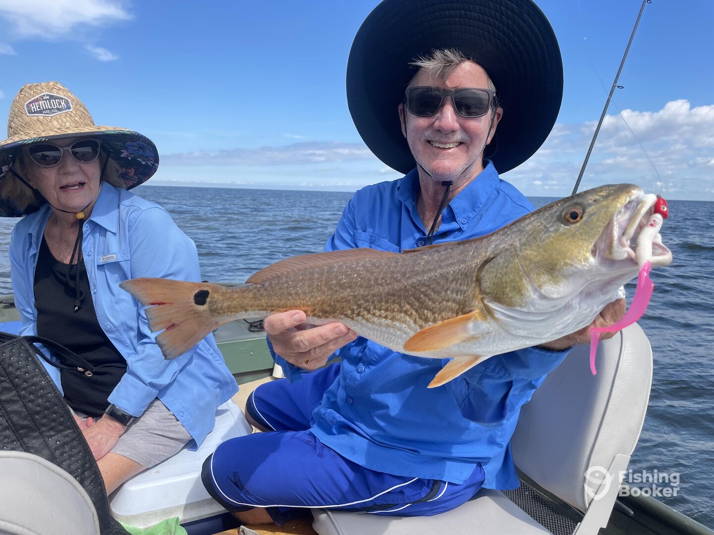 Redfish a mile offshore.