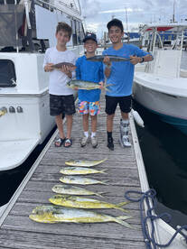 Mahi bite is red hot!