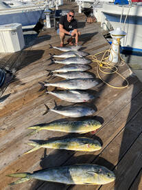 Wide Open Yellowfin Tuna
