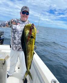October, good season for mahi mahi