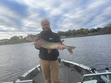 Big pike are getting agresive