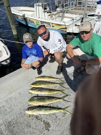 Mahi still showing up strong