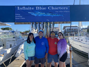 Tuna and Mahi on the humps