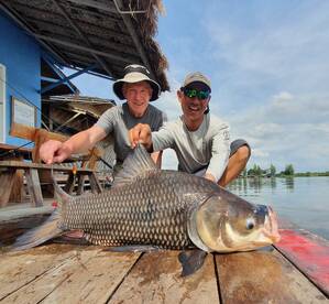 Jeff from UK British one day Mekong Catf