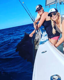 Sailfish are starting to show up