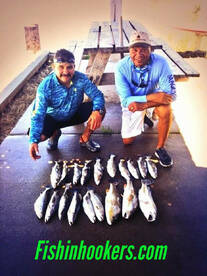 3 man trout limits with reds.