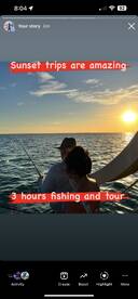 Sunset with fishing ? 