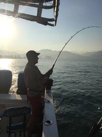 4 to 5 hrs fishing  in the bay