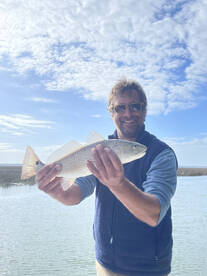 Great morning catching red and black dru