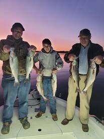 Rippin Lips. Striper Style.