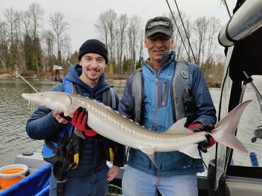 Early Spring Sturgeon are starting to wa
