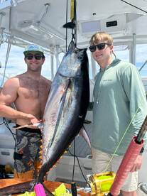 120lb Tuna Caught on Dream II