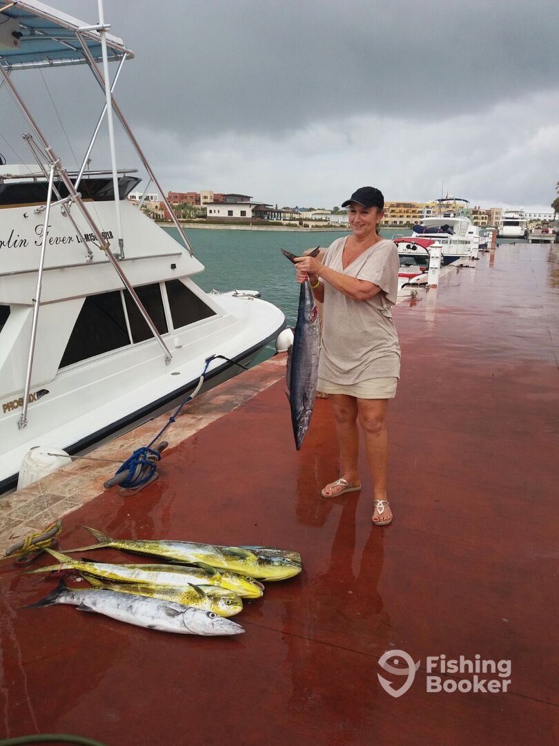 Marlin fever at Punta cana deep sea fishing
